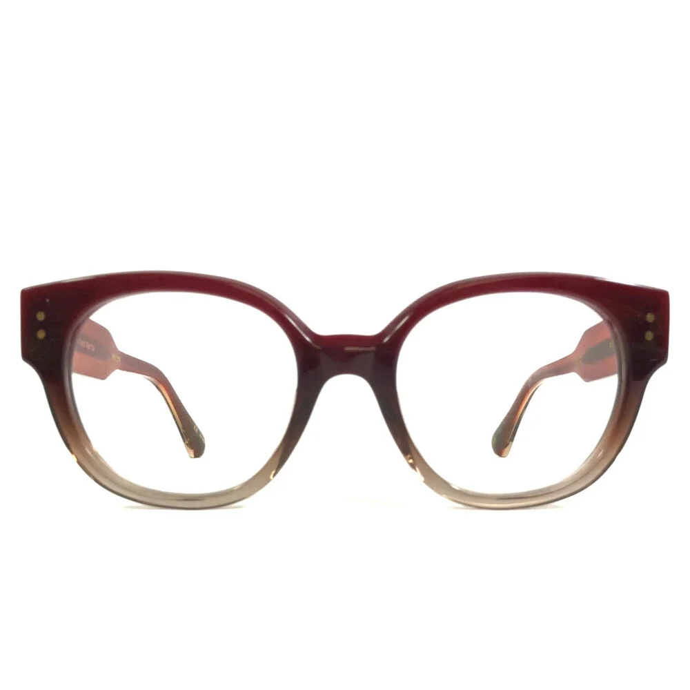 Alfred Kerbs Eyeglasses Frames ANITA RD Red Gradient Cat Eye Full Rim 50-20-140